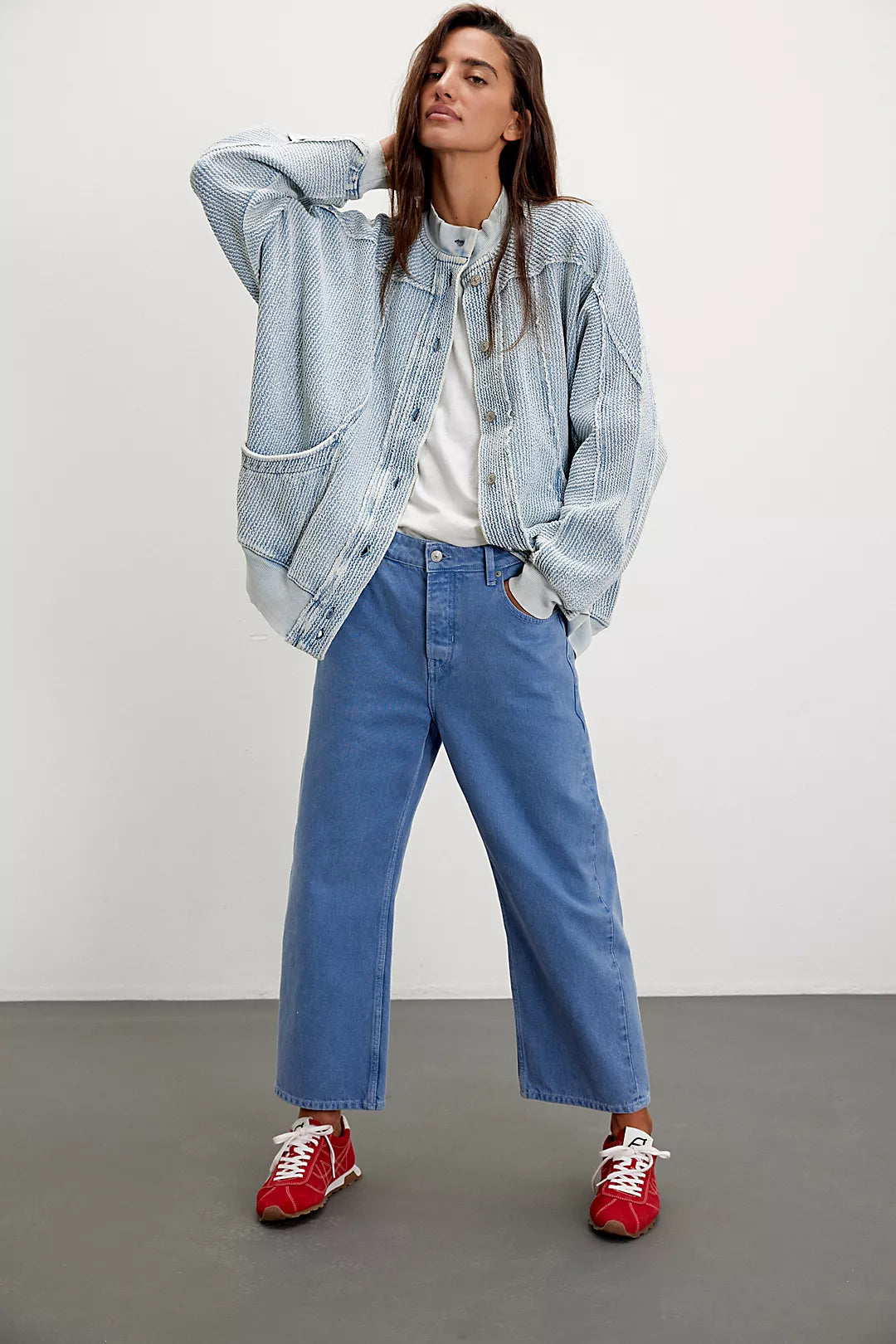 We The Free Deep Trance Dropped Boyfriend Jeans