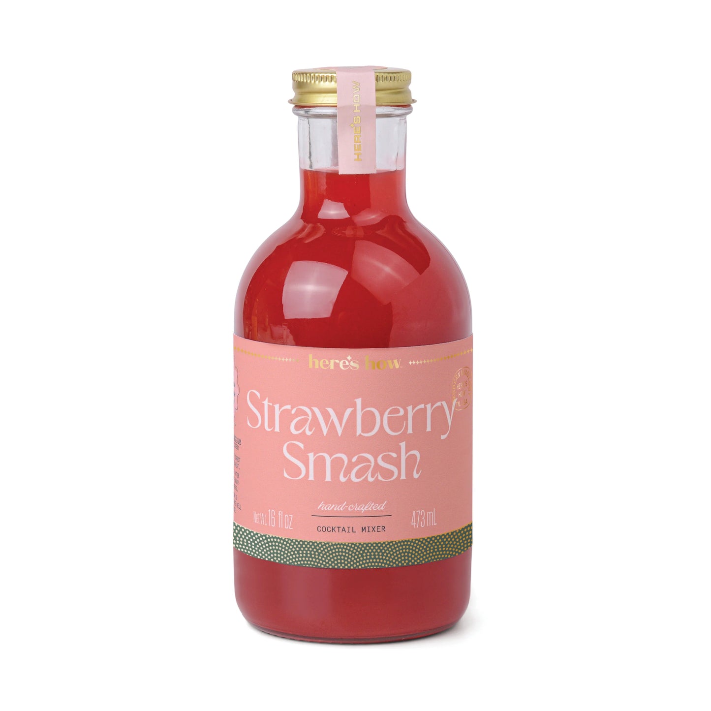 Strawberry Smash Mixer