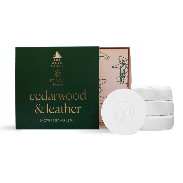 Cratered & Leather Shower Steamers