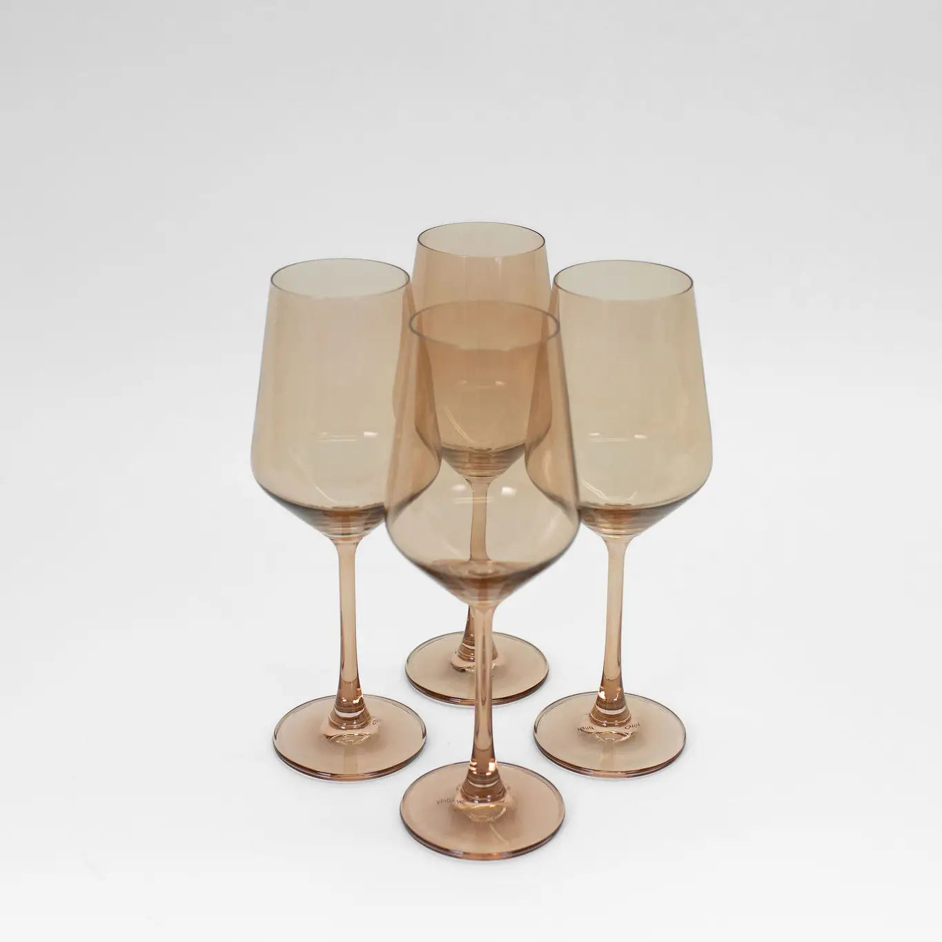 Brown Sugar Wine Glass