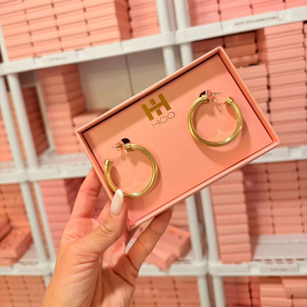 Hoo Hoops Midis - Brushed Gold