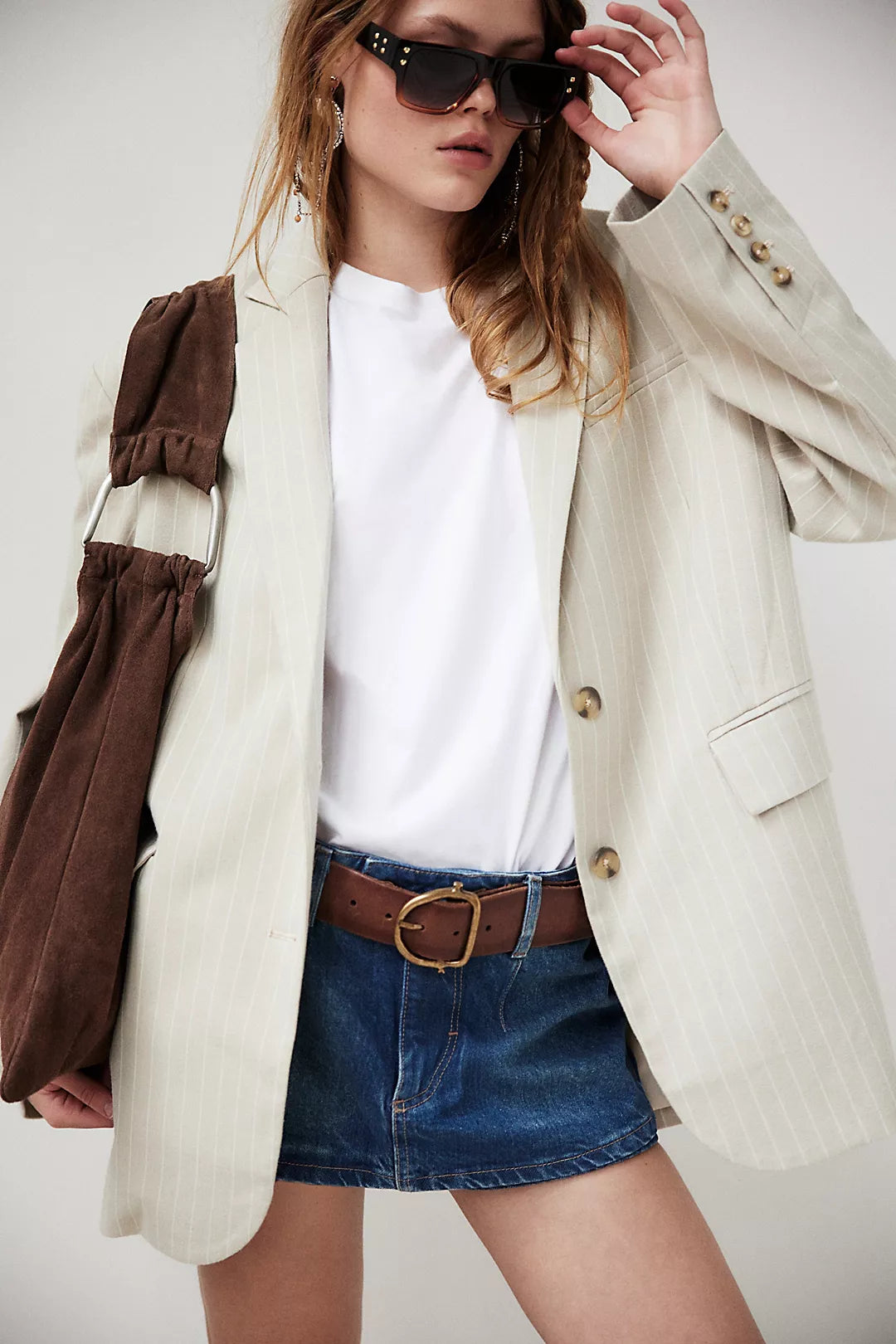 Galivanting Skort in Blue Rebel