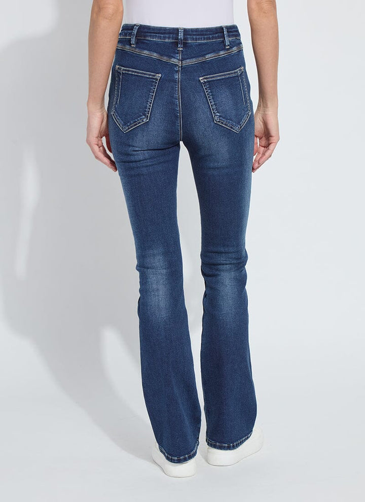 Estelle Everyday Flare Denim / Dark Midwash