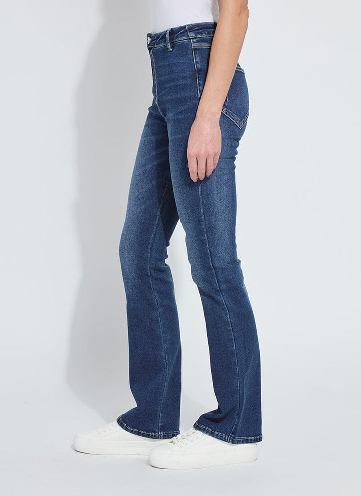 Estelle Everyday Flare Denim / Dark Midwash