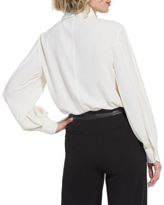Ivette Pleated Balloon Blouse