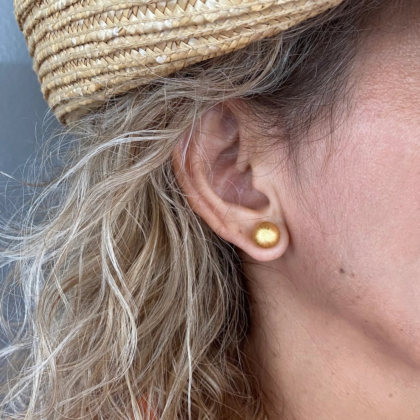 Lila small ball Studs NB800*