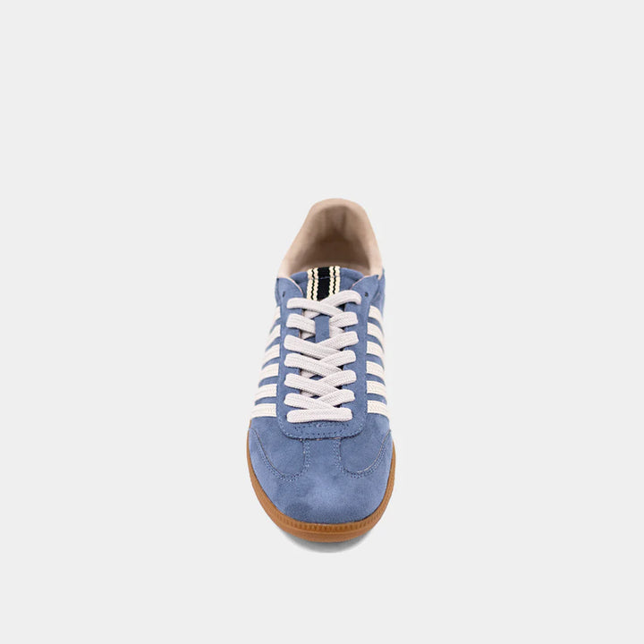 Stevie Blue Suede Sneakers