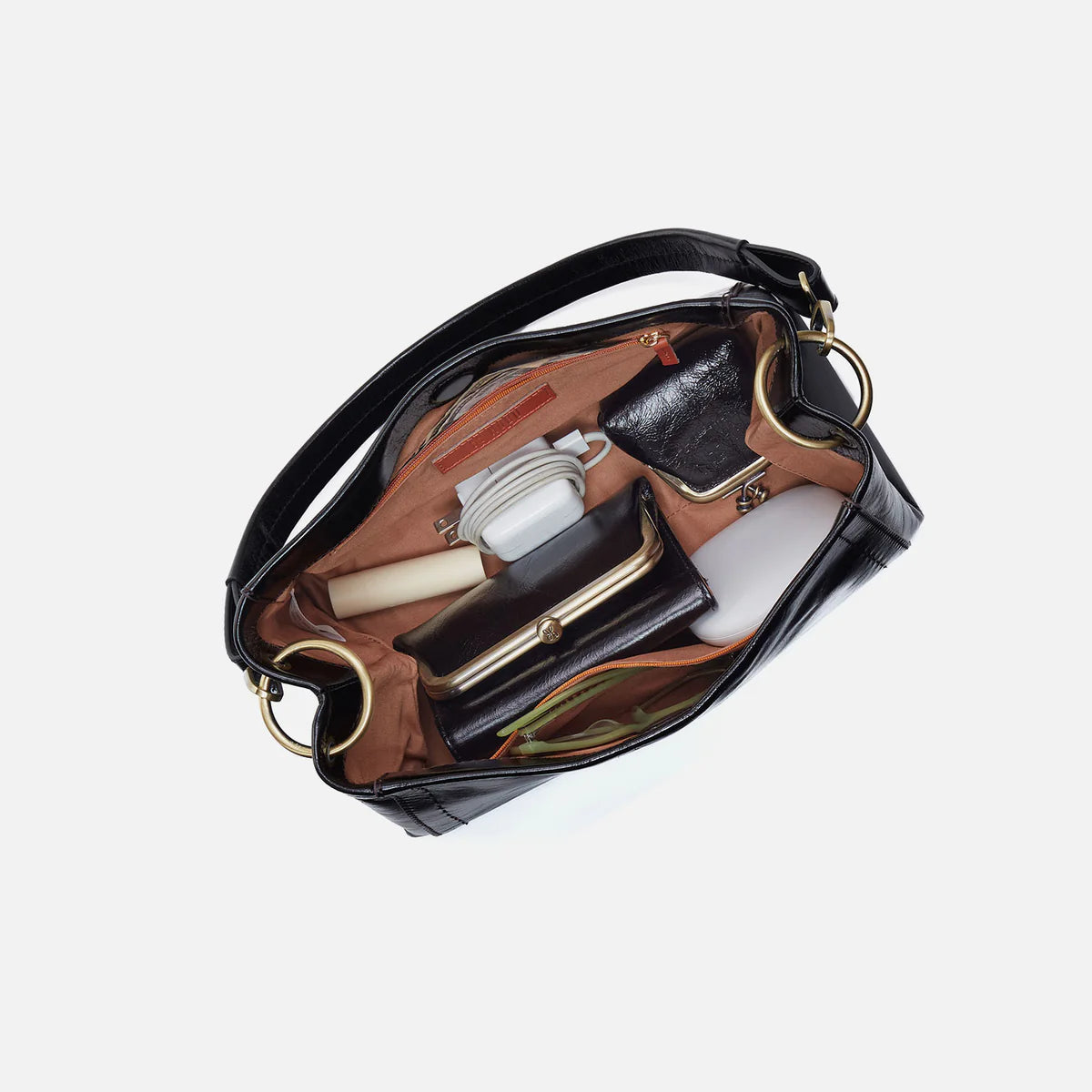 Seneca Shoulder Crossbody - Black