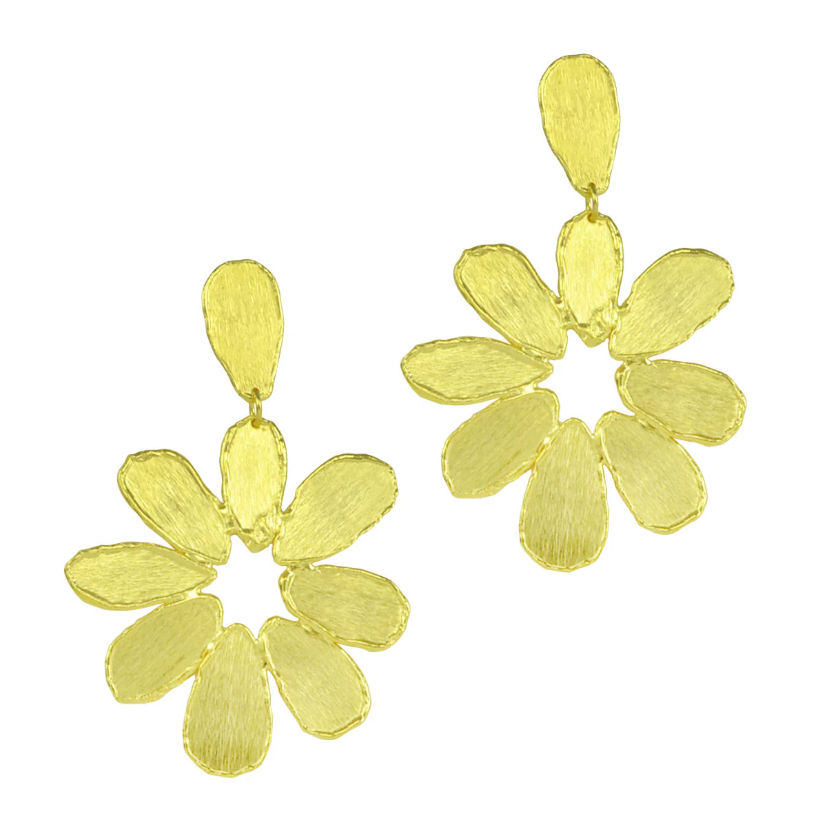 Daisy Large Flower Earrings*