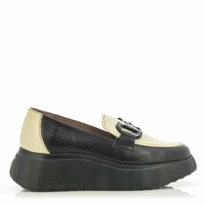 Wild Black/Cream Loafers