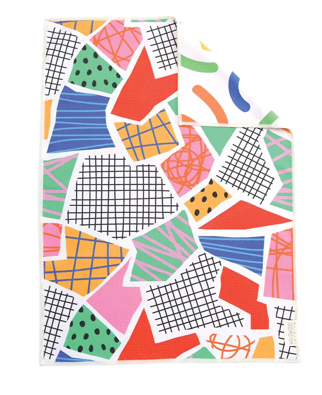 Graffiti Reversible Microfiber Hand Towel