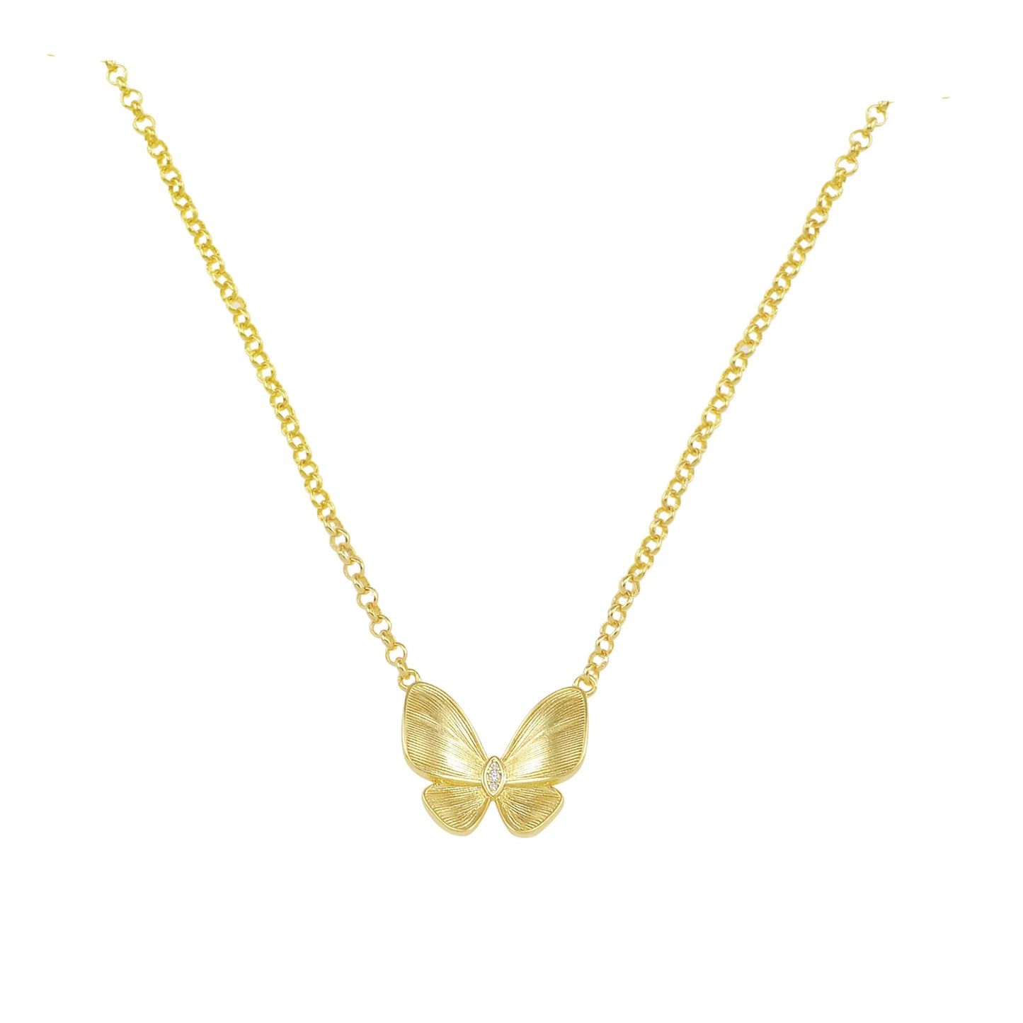 Kelele Butterfly Necklace*
