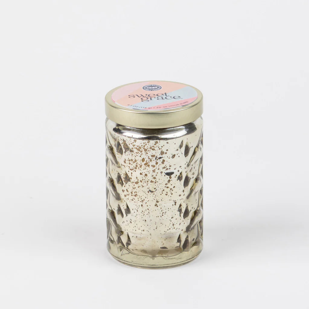 Sweet Grace Small 4.1oz. Gold Candle