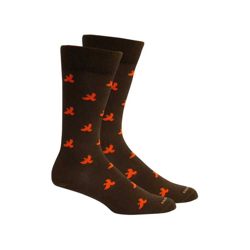 Brown Dog Socks | Miles Ridge - Brown