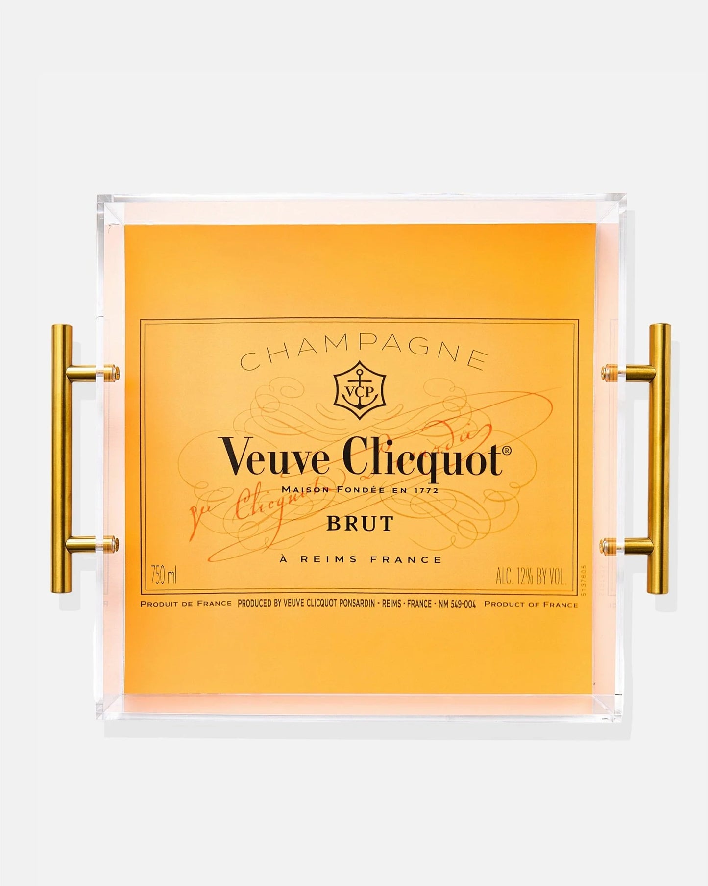 Pop The Bubbly Large Acrylic Tray