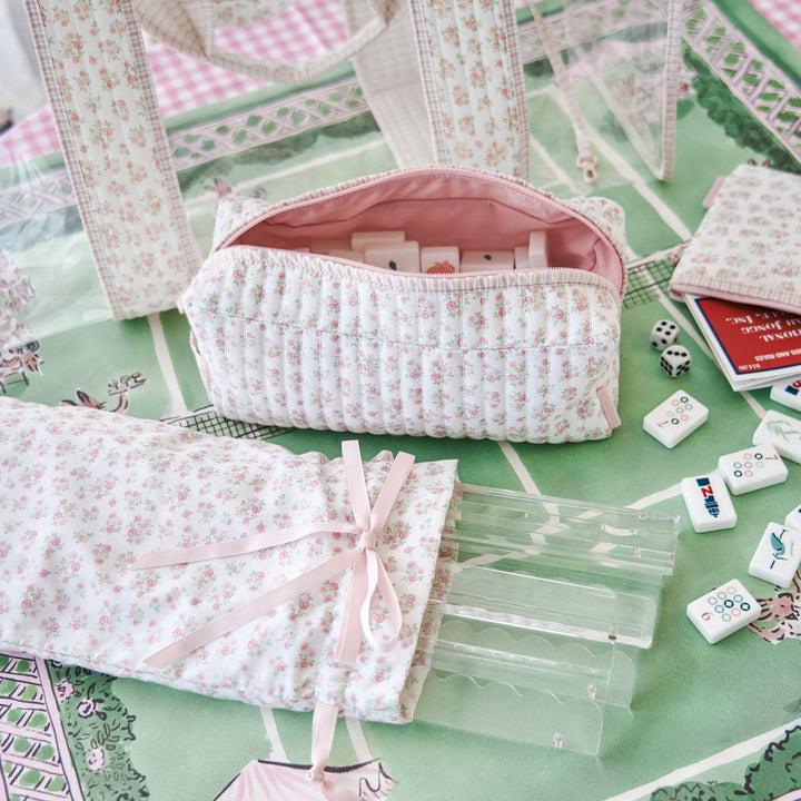 Mahjong Jelly Tote Set | Quilted Ditsy Floral