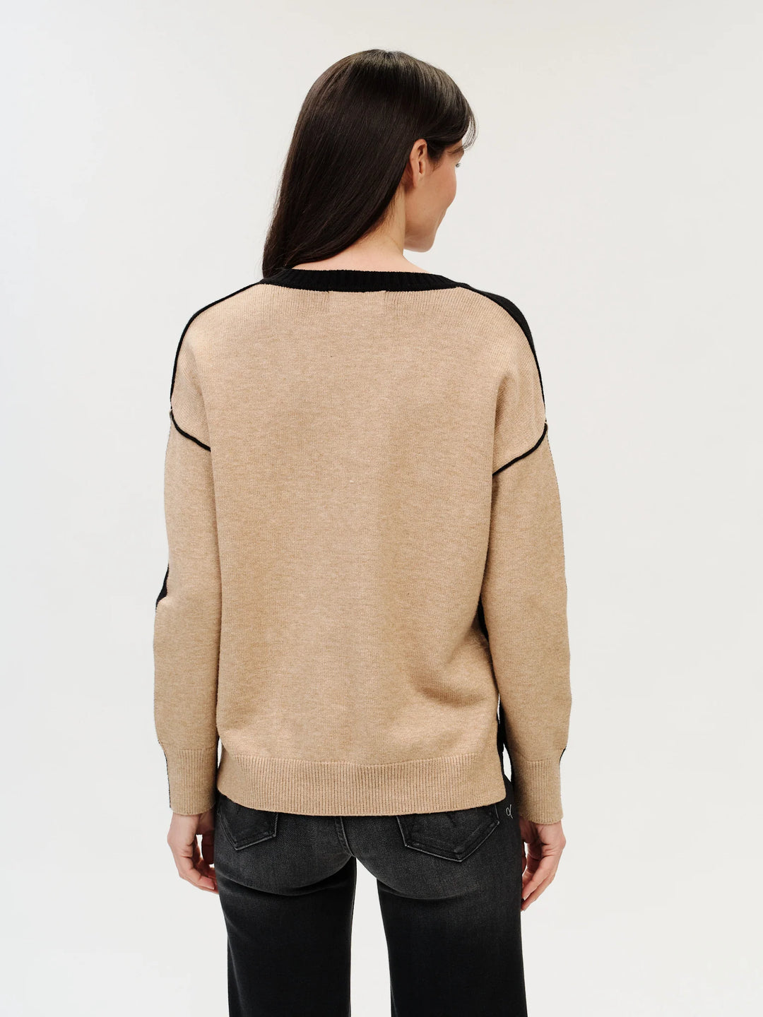 Fiore Sweater Black/Camel