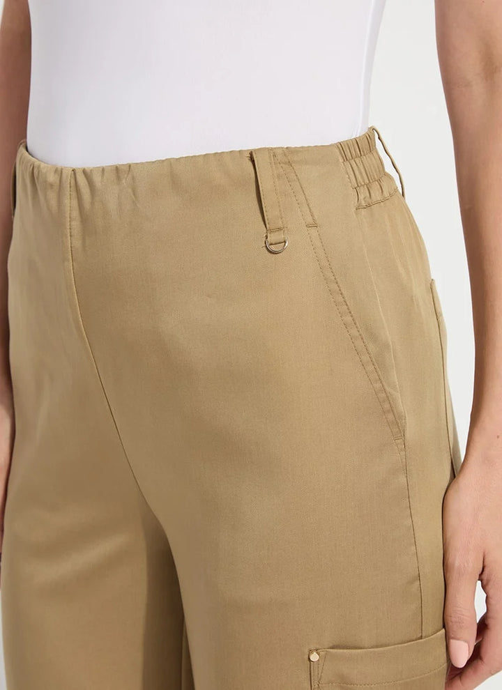 Jane Cargo Ankle Pant | Raw Umber