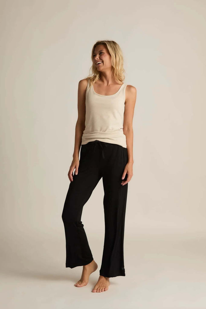 Long Lounge Pants | Black