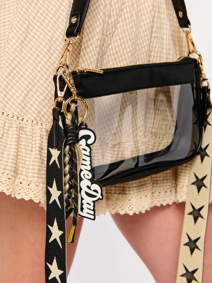 Taylor 2-Way Shoulder Bag | Black