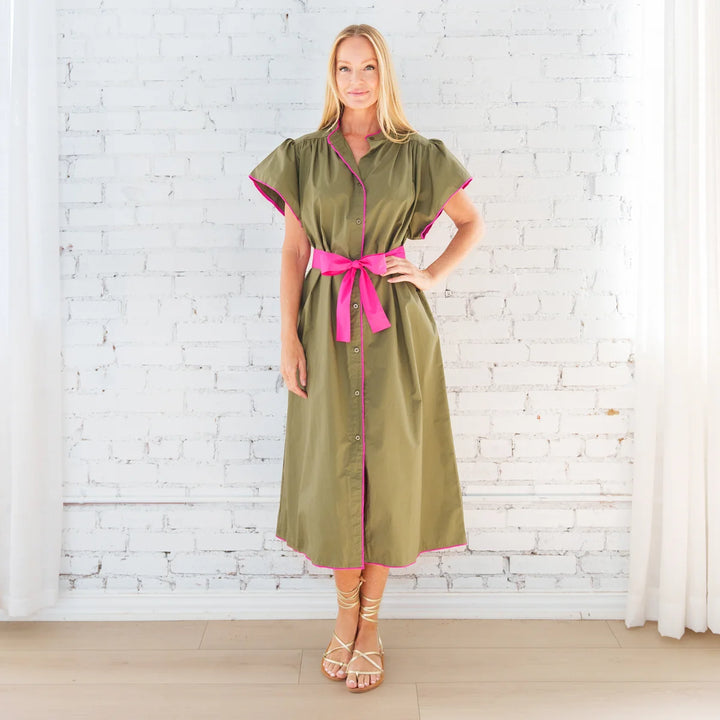Cassie Dress Olive