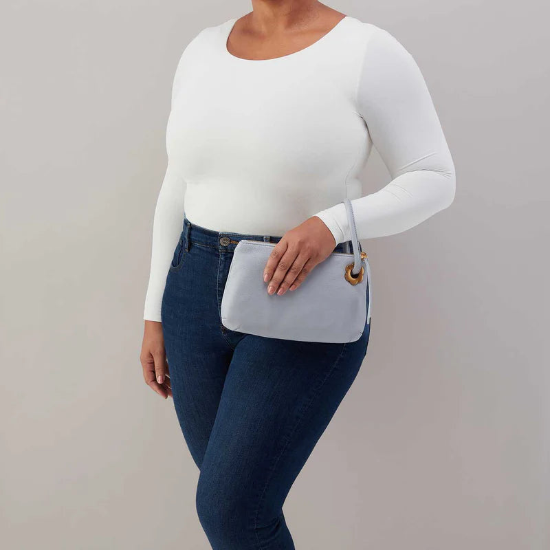 Daisy Daze Wristlet Large - Indigo Cloud