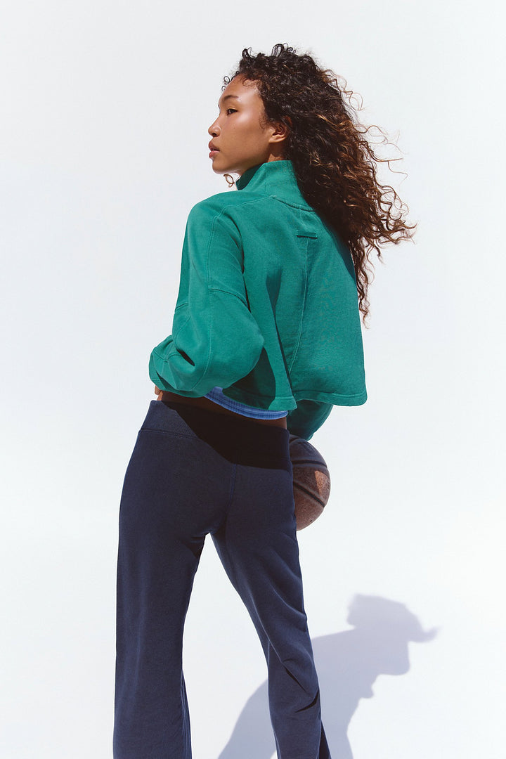 Pick Up Game Pullover | Green Frost