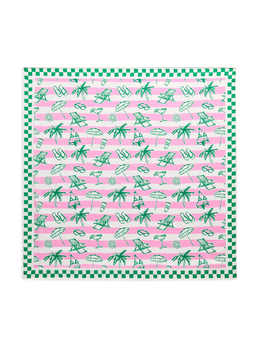 Pink Tropical Scarf