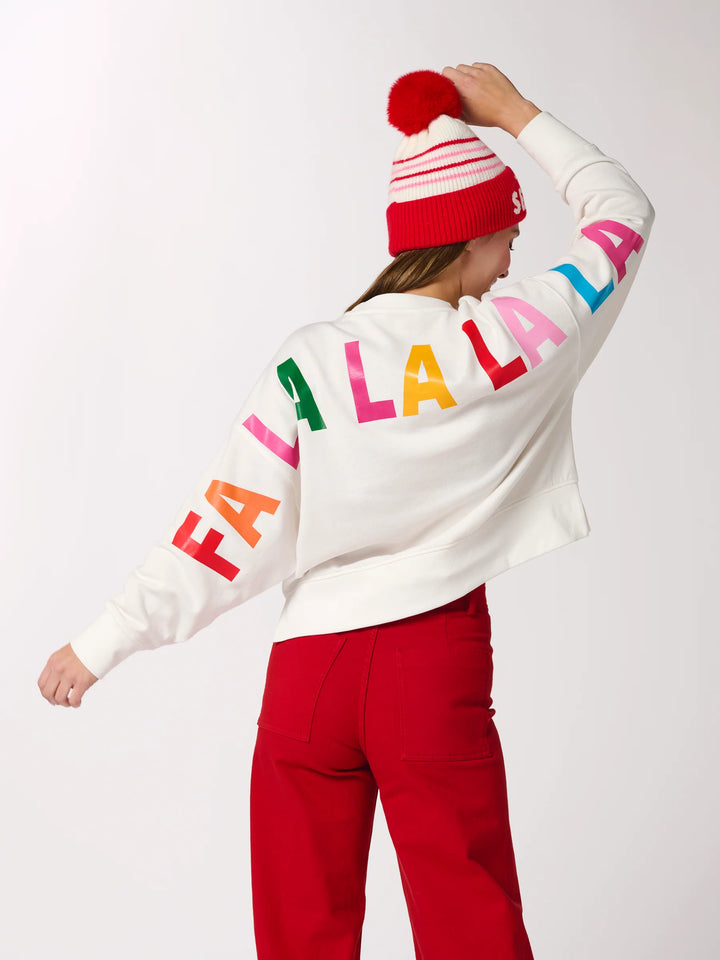 "Tis The Season/Fa La La" Relaxed Sweatshirt