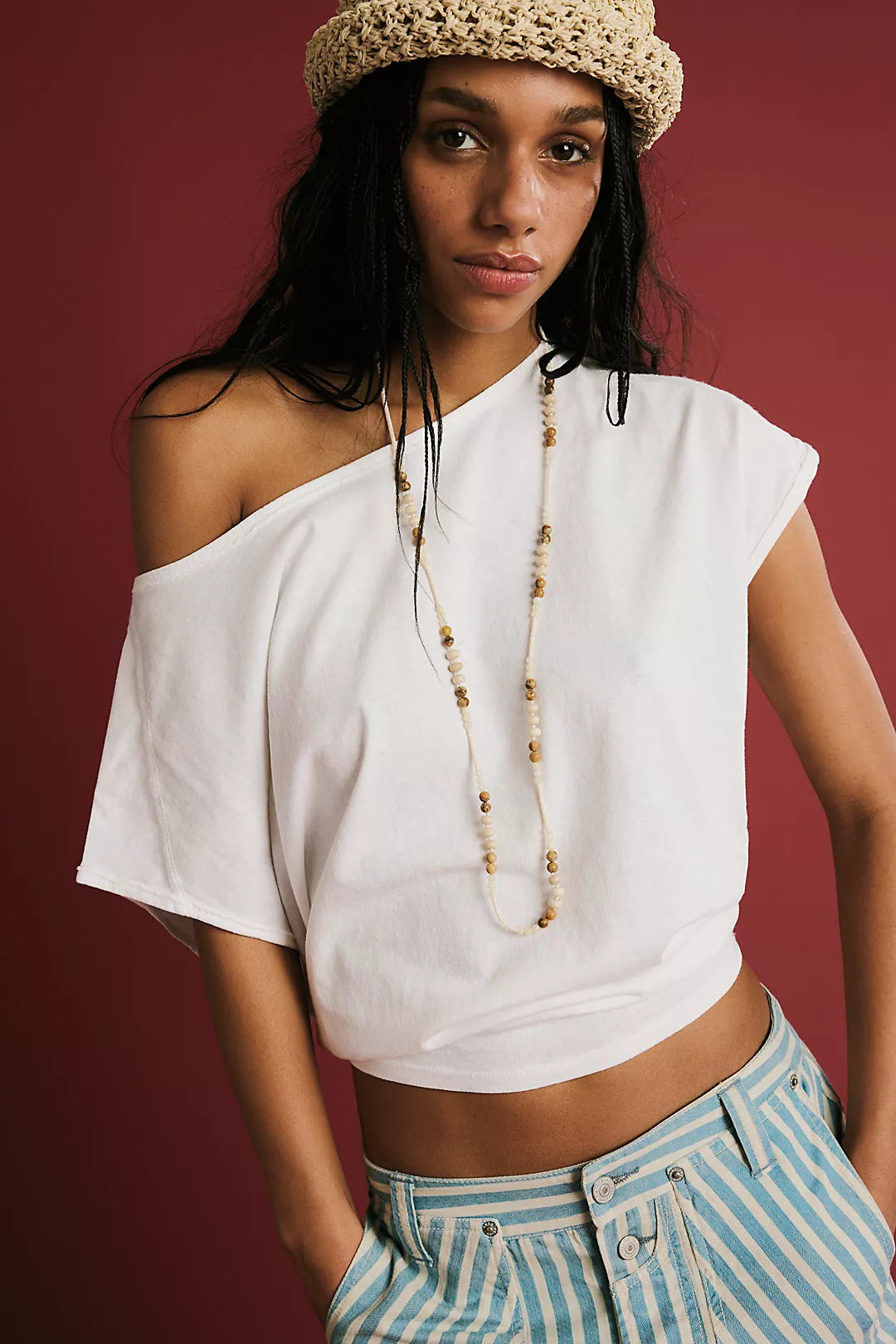 Free People Peggy Tee | Clean Ivory