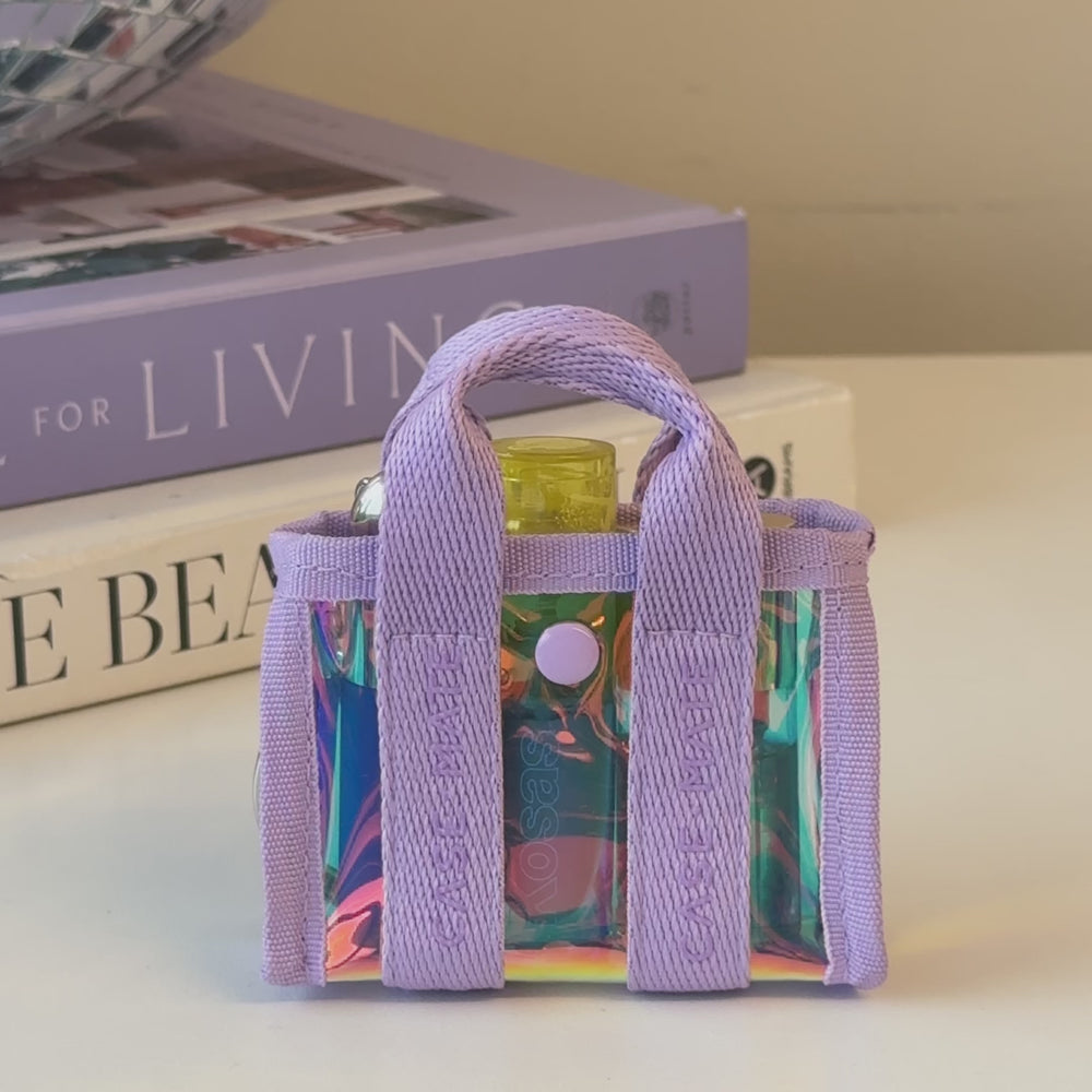 Jelly Tote Key Chain | Soap Bubble
