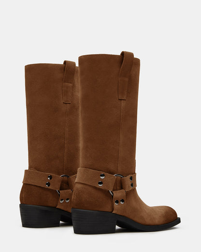Ruskin Chestnut Suede Boots