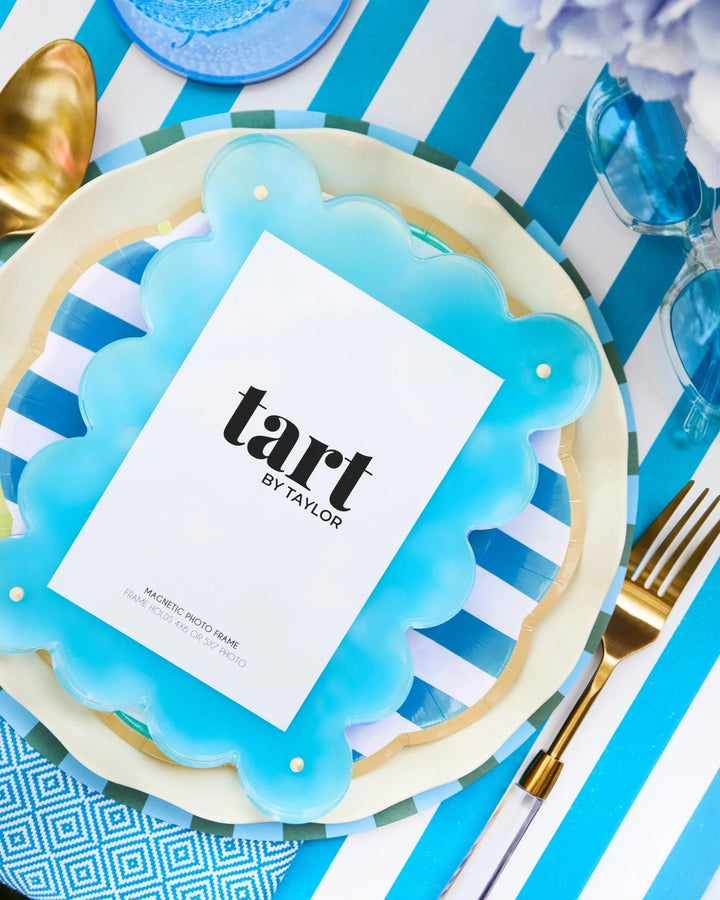 Capri Blue Acrylic Picture Frame