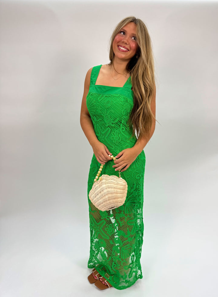 Aquatic Crotchet Maxi Column