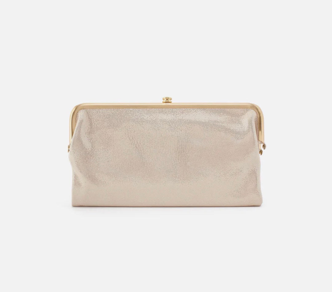 Lauren Clutch-Wallet | Sand Shimmer