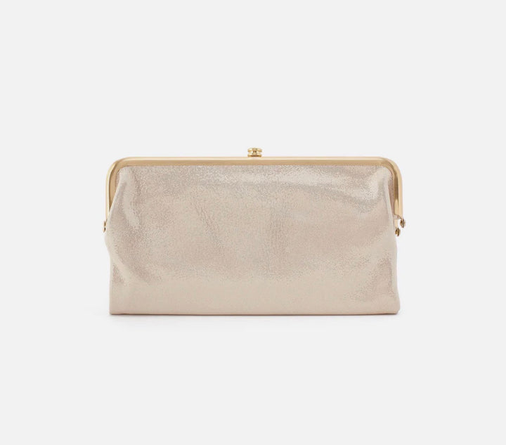 Lauren Clutch-Wallet | Sand Shimmer