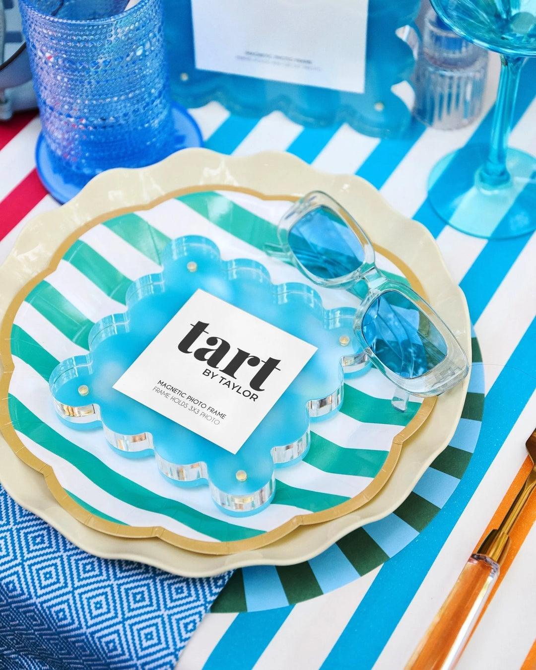 Capri Blue Mini Acrylic Picture Frame