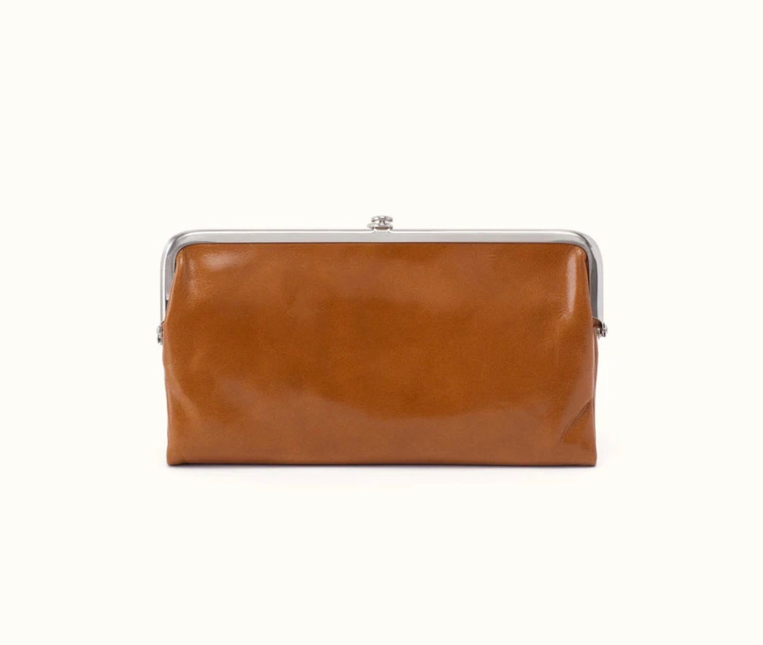 Hobo Lauren Clutch Wallet Truffle