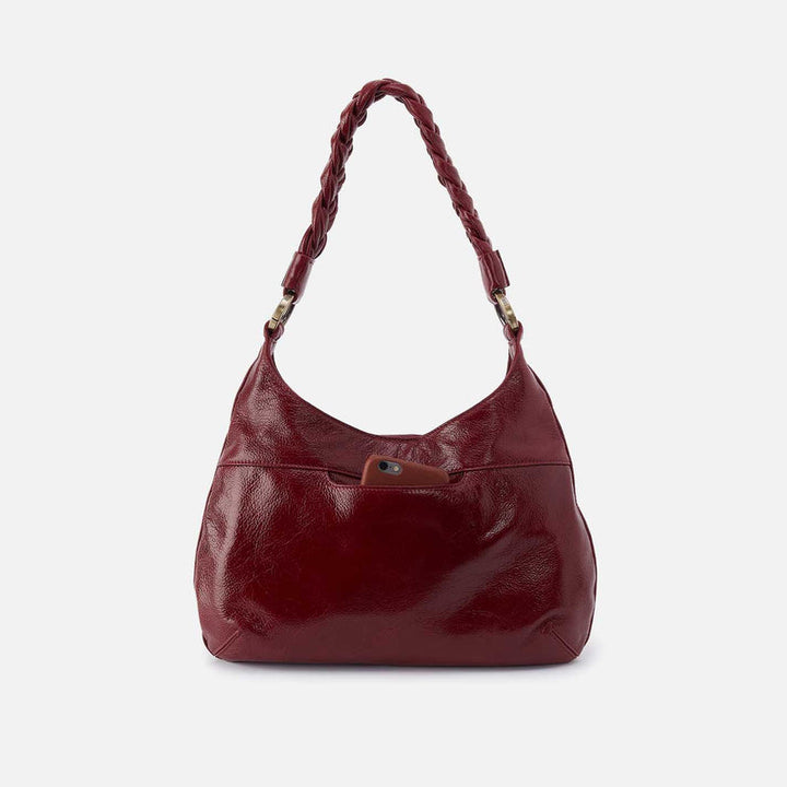 Madison Shoulder Bag | Garnet Gloss