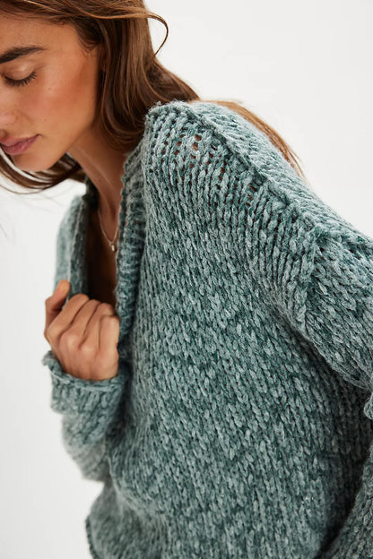 Free People Opal Sweater / Rainforest