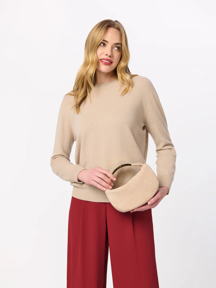 Luna Top Handle Bag Bone