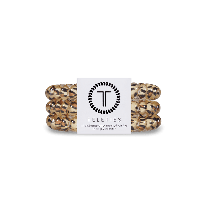 Teleties Leopard Small Hair Ties