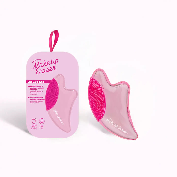 Puff Eraser | 2n1 Gua Sha &amp; Facial Scrubber