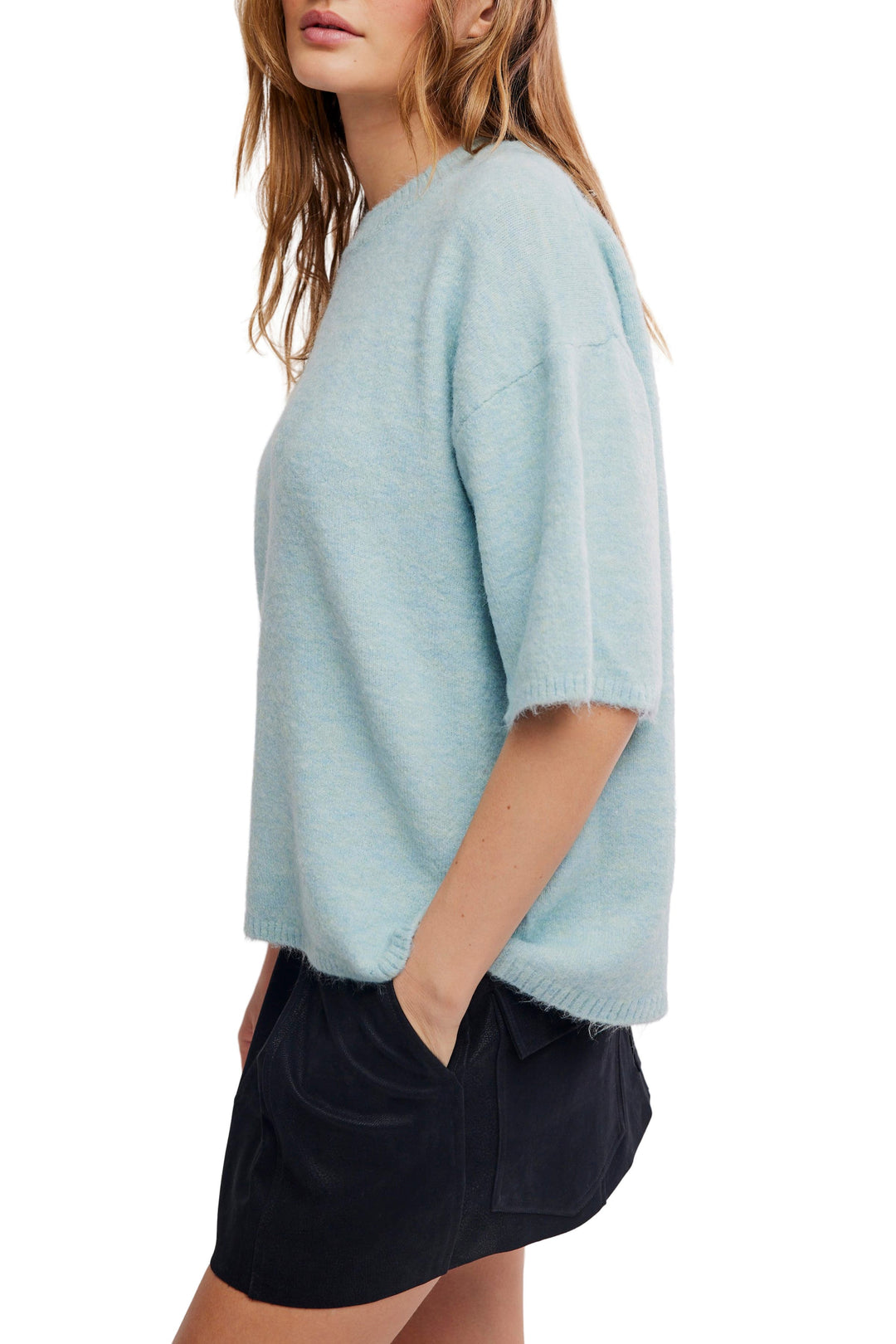 Margot Sweater Tee | Angel Falls Melange