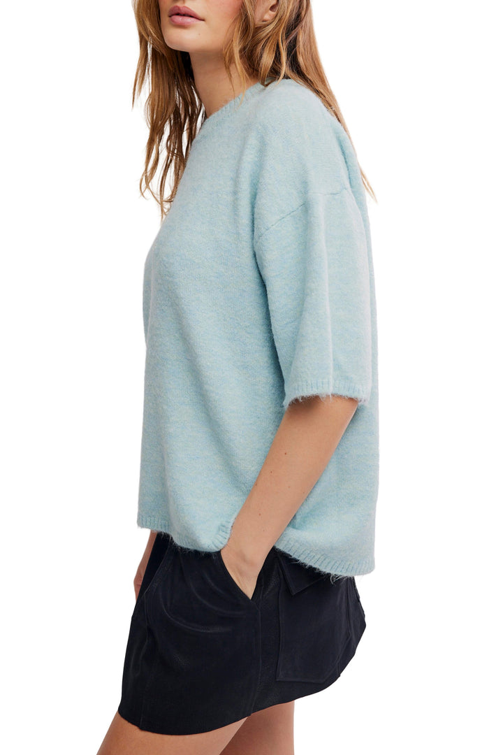 Margot Sweater Tee | Angel Falls Melange