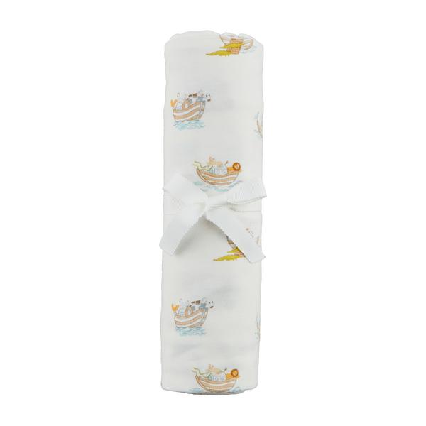 Noah's Ark Swaddle Blanket