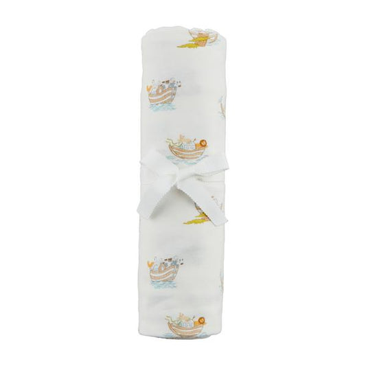 Noah's Ark Swaddle Blanket
