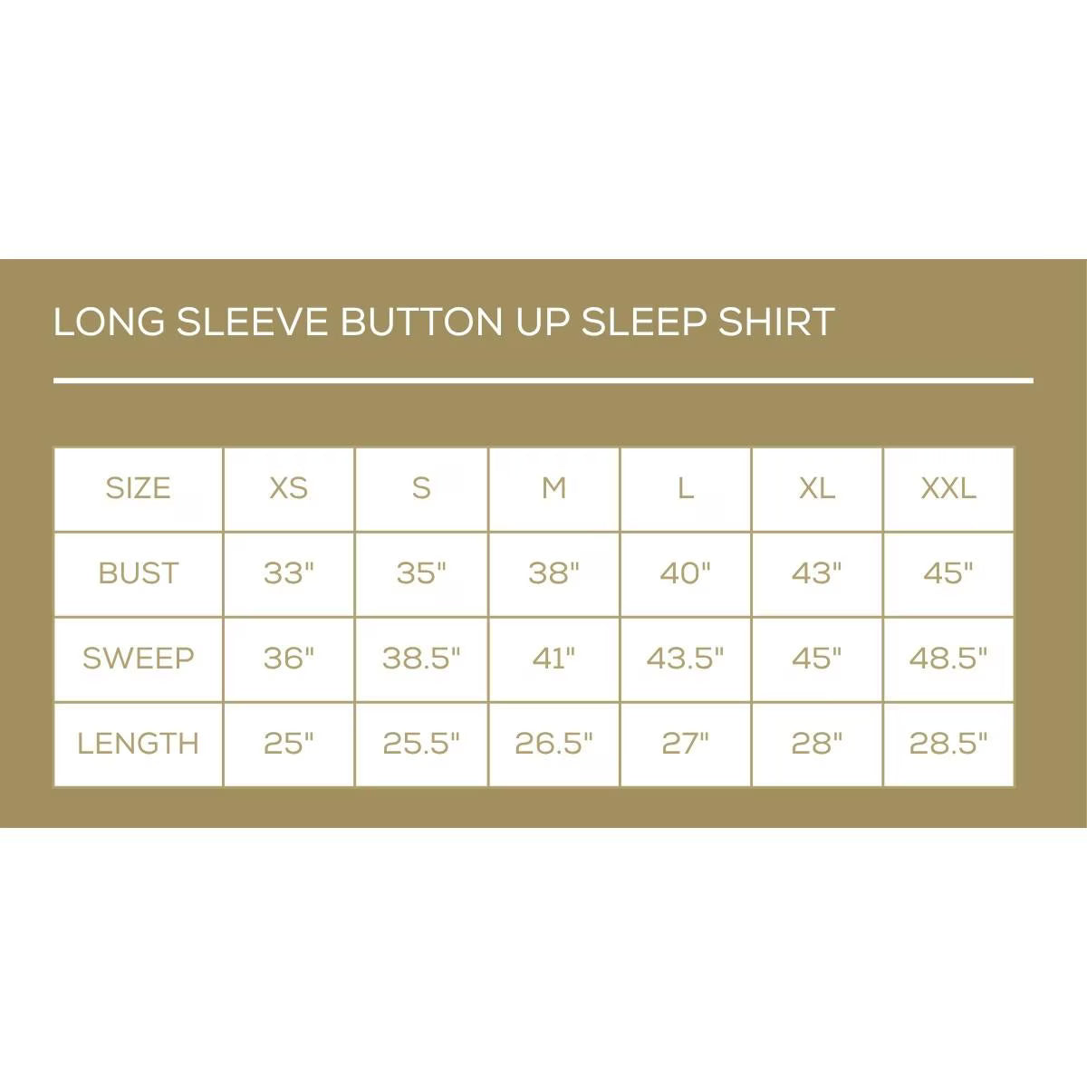 Harvest Toile Long Sleeve Sleep Shirt