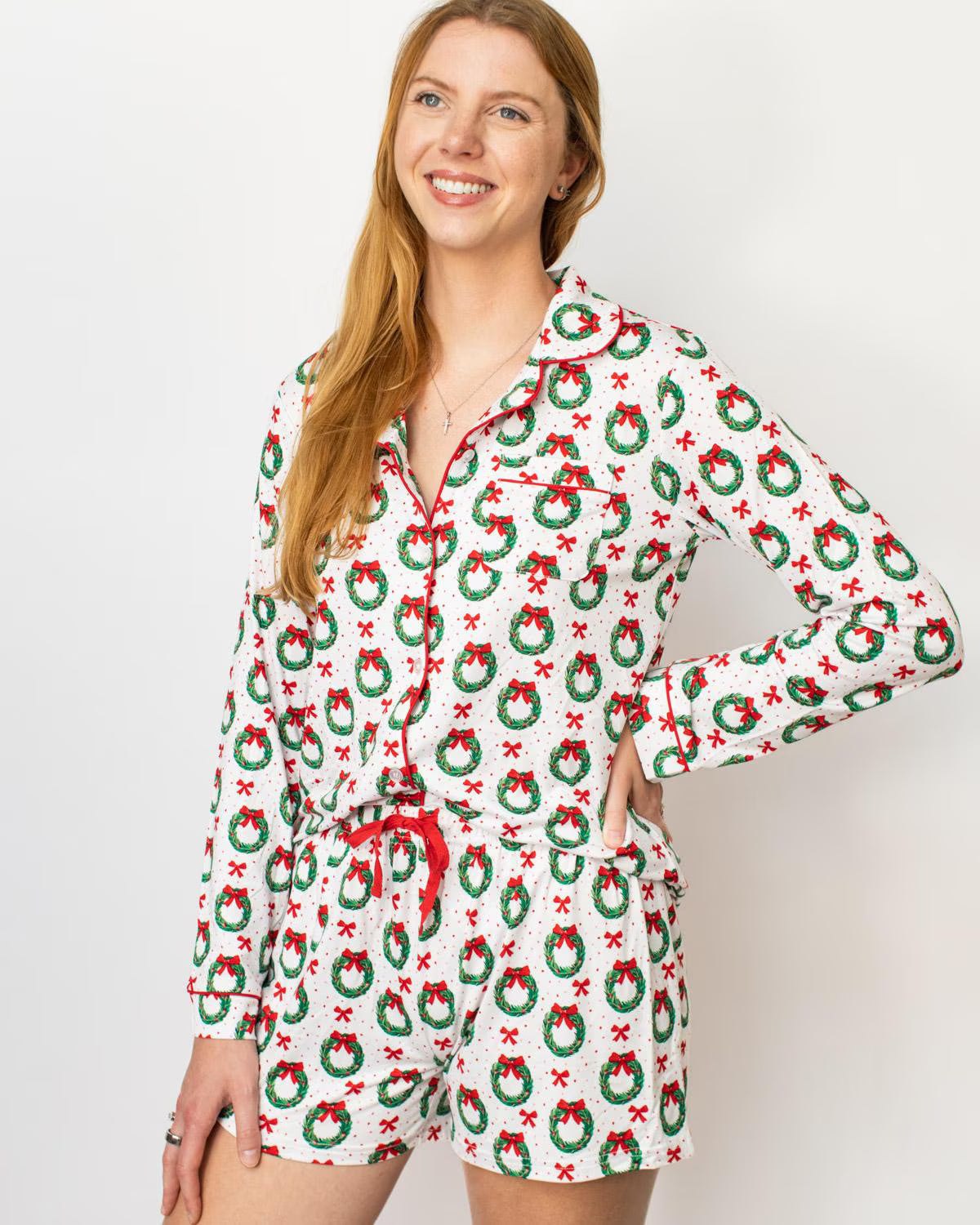 Clara Wreath Sleep Shorts