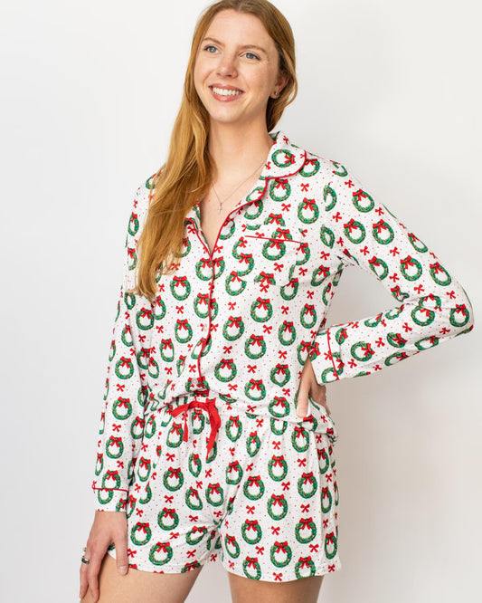Clara Wreath Sleep Shorts